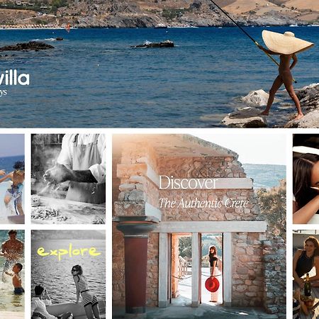 Athina Luxury Villa, With Pool & Walk To The Beach, By Thinkvilla Chania  Exterior photo