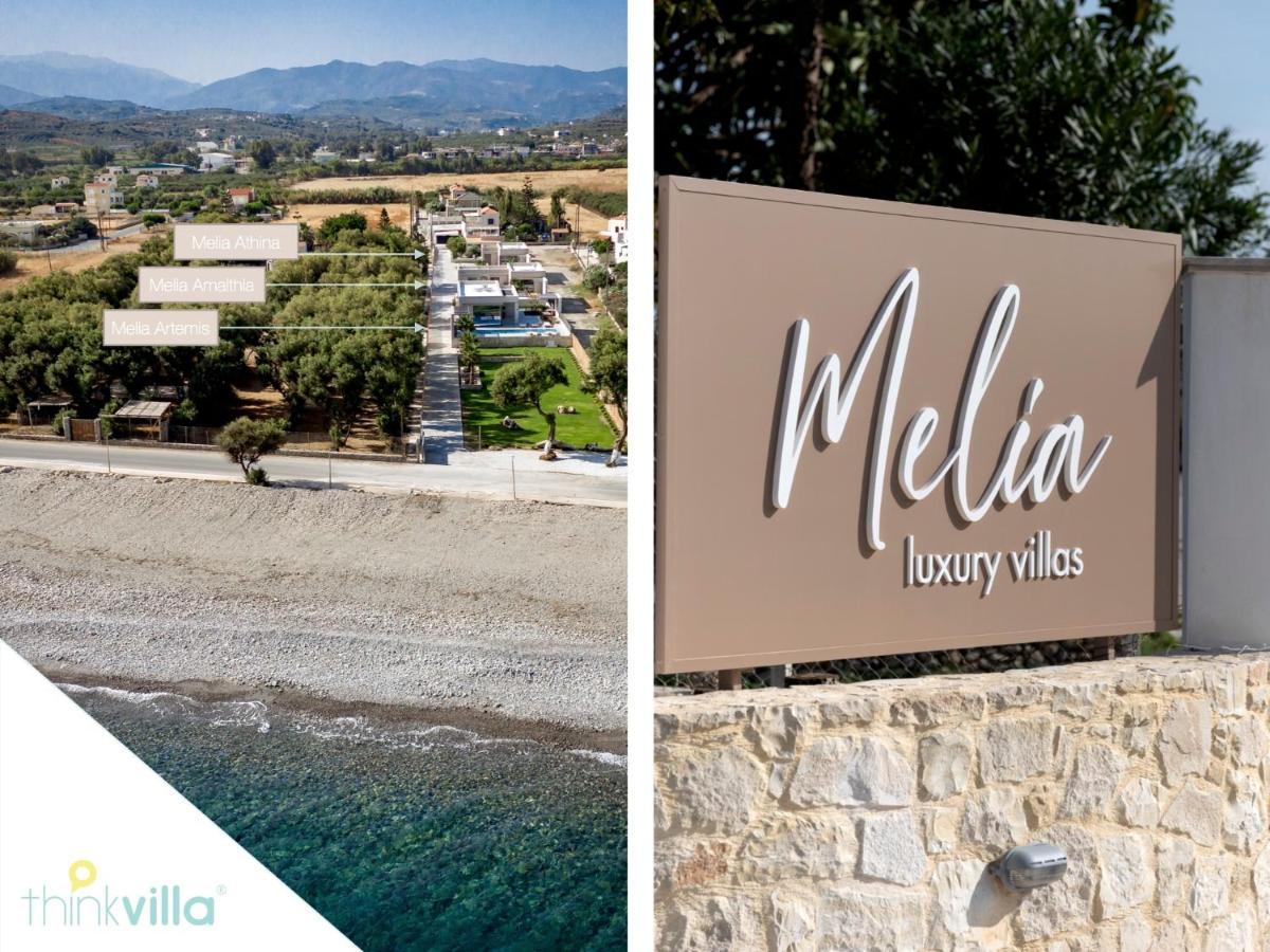 Athina Luxury Villa, With Pool & Walk To The Beach, By Thinkvilla Chania  Exterior photo